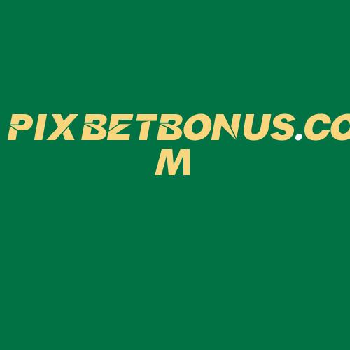 Logo da PIXBETBONUS